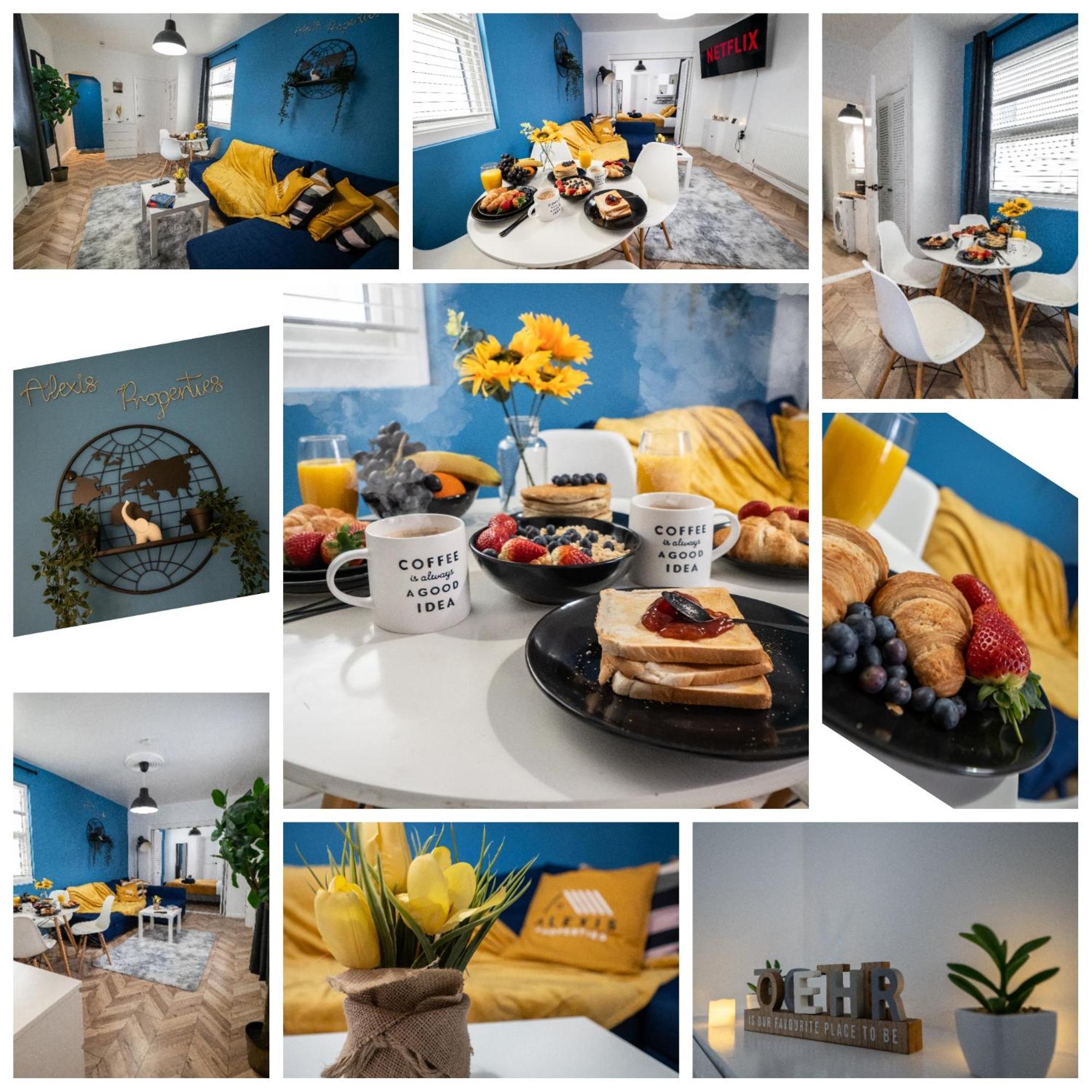 포츠머스 Seaside Retreat: Luxury 1-Bed, Free Parking 아파트 외부 사진